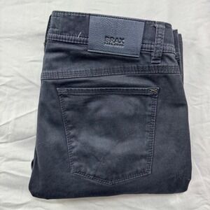 BRAX Cooper Fancy Regular Fit Pants Men's Pants 32/34 (32x31.5) Navy Blue
